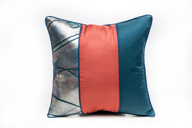Ocean boho style cushion